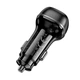 Автомобільний зарядний пристрій Hoco Z58A Rank dual port Car charger 48W Black - изображение 6