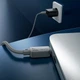 Кабель Hoco Type-C to Type-C Beneficio charging data cable X113 |1m, 60W/3A| чорний - зображення 3