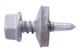 Саморез кровельный Apro 4.8 x 19 мм RAL 9006 (50 шт.) (9R648199006) - изображение 2