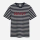 Футболка хлопковая мужская GANT Graphic Striped SS T-Shirt 2003307-433 L Синяя (7325708185990) - изображение 5