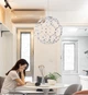 Люстра стельова LED D1289/500-wh-k Білий 65х50х50 див. - зображення 3