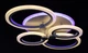 Люстра светодиодная потолочная LED светильник для квартиры на потолок лэд 26333 Белый 10х39х61 см. 4271713 - изображение 9