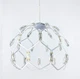 Люстра стельова LED D1288/400-wh-k Білий 42х40х40 див. - зображення 3