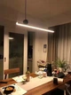 Люстра стельова LED D7056/1180-k Золото, чорний 13х6х118 см. - зображення 4