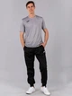 Футболка спортивная длинная мужская Joma Combi 100052.250 2XL/3XL Серая (9996259244108) - изображение 3