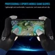 Сенсорные перчатки Captain напальчники для игр на смартфоне киберспорту CoD Garena Free Fire Fifa (геймпад курки) PS 2 штуки Черный - изображение 2