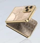 Кнопковий складний мобільний телефон SERVO Foldable Phone Flilo 9 2SIM gold - изображение 3