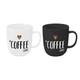 Набор чашек PPD Coffee Lover Matte Mug 400 мл 2 шт - изображение 1
