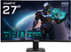 Монітор 27" Gigabyte GS27QC А (GS27QC) Black - зображення 1