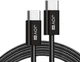 Кабель JoyPro USB Type-C 20 Вт 5 А Type C 1 м с держателем Black (C-TC-01-BL) - изображение 2