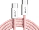 Кабель JoyPro USB Type-C 20 Вт 5 А 1 м с держателем Pink (C-TC-01-P) - изображение 2