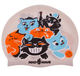 Шапочка для плавання дитяча YAR-SPORT CATS M057810 (силікон, срібний) - изображение 3