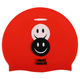 Шапочка для плавання дитяча YAR-SPORT Junior EMOJI M057308 (силікон, червоний) - изображение 3