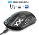 Мышь беспроводная, бесшумная HYSJ Т90 с аккумулятором и подсветкой 2,4G+Bluetooth + коврик - изображение 4