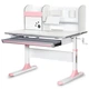 Детский стол Mealux Edmonton Multicolor PN с полкой (BD-610 W/MC + PN с полкой) - изображение 1