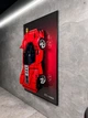 Арт Держатель Рамка 80x50 см. на Стену для Фирменного Конструктора Technic Ferrari Daytona SP3 (42143) Феррари Дайтона - Type-C - изображение 7