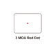 Коллиматорный прицел Red Win Optics Cobra Mini 21x15 точка 3MOA - изображение 7