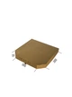 Коробка под пиццу 300x300x35 крафт (упаковка 50 шт) - изображение 3