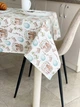 Скатерть водоотталкивающая Delux Textil Голубые пасочки 170 х 130 см (3680560) - изображение 2