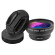 Линза для телефона Apexel 2 в 1 - 0,45WM Phone Lens (Широкоугольная + Макро) - изображение 2