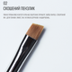 Кисть для бровей скошенная Sculptor Lash 02 - изображение 2