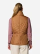 Теплый жилет короткий женский Columbia 890839642 XL Коричневый (1159827695) - изображение 2