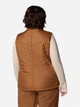 Теплый жилет короткий женский Columbia 890839642 XL Коричневый (1159827695) - изображение 7