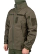 Демісезонна тактична куртка WinTac Soft Shell Stalker Olive S олива - зображення 3
