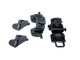 Набор креплений мост Sotac wilcox mount + 2 переходника для прибора ночного виденья PVS-14 (Black) - изображение 1