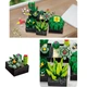3D-конструктор Jie Star 9011 Botanical Garden Succulent 590 деталей 13218-84630 - зображення 2