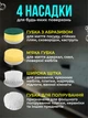 Беспроводная универсальная электрощетка 4в1 для уборки Andowl Q-SZ20X1 Аккумуляторная 1500 мАч до 90 минут Белая (Q-SZ20) - изображение 3