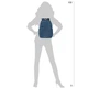 Рюкзак тканевый вмещает формат А4 Tommy Hilfiger 637193320 Синий (1159826533) - изображение 5