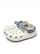 Крокси Classic Hiker Clog Білий колір з сірими ремінцями Розмір 39 (25 см) - зображення 1