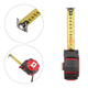 Рулетка Intertool 8 м x 25 мм Storm магнтит автостоп (MT-0848) - изображение 2