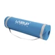 Коврик (мат) LiveUp NBR MAT для йоги и фитнеса 180x60x1,2 см Синий - изображение 1