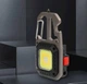 Многофункциональный аккумуляторный LED фонарик-брелок W5138 с Type-C (7 режимов, карабин, отвертки) - изображение 1