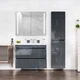 Комплект пластикових меблів Атлант з покриттям HPL 3155 gloss 80 см - изображение 2