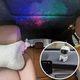 Лазерный ночник-проектор звездного неба Astronaut 3(малый,белая звездочка) Projector Lamp c Пультом высотой 12,5 см White - изображение 5