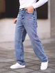 Джинсы Regular Fit мужские Trendyol TMNAW24JE00027 33 Medium Blue-5002 (8684737062252) - изображение 3