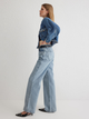 Джинси Baggy жіночі Trendyol TWOAW23JE00345 32 Light Blue (8683050985286) - зображення 4