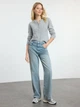 Джинси Regular Fit жіночі Trendyol TWOAW25JE00144 32 Light Blue (8683050398765) - зображення 3