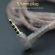 Кабель сменный для наушников KZ 3,5 мм c-pin с Микрофоном - изображение 5