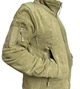 Чоловіча флісова кофта Windproof, койот, S - зображення 2