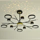 Світильник стельовий LED Ardero AL6121ARD 72W STORIA чорний + золото - зображення 3