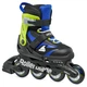Ролики Rollerblade Microblade black-blue (28-32) - зображення 1