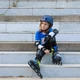 Ролики Rollerblade Microblade black-blue (28-32) - зображення 8