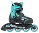 Ролики Rollerblade Microblade black-light blue (28-32) - изображение 2