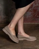 Балетки з перфорацією DJUS SHOES натуральна шкіра бежевий 39 розмір (26 см.) - зображення 2
