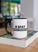 Чашка з принтом "Я Брат мені можна" на подарунок для брата керамічна 330 мл біла з чорною ручкою - зображення 2