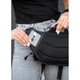 Велика жіноча сумка бананка Sambag DynamicDart чорна - зображення 6